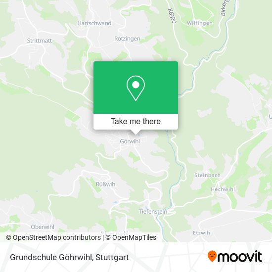 Grundschule Göhrwihl map