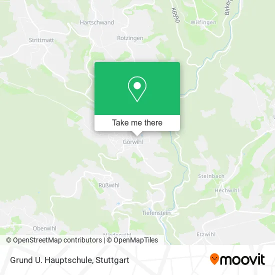 Карта Grund U. Hauptschule