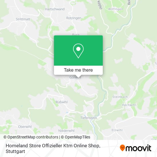 Карта Homeland Store Offizieller Ktm Online Shop