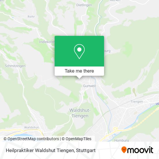 Heilpraktiker Waldshut Tiengen map