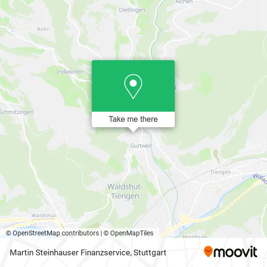 Карта Martin Steinhauser Finanzservice