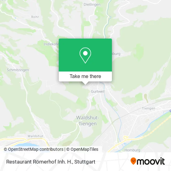 Карта Restaurant Römerhof Inh. H.