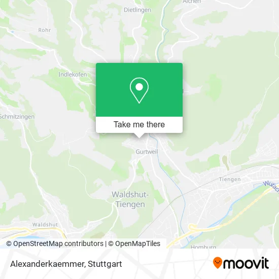 Карта Alexanderkaemmer