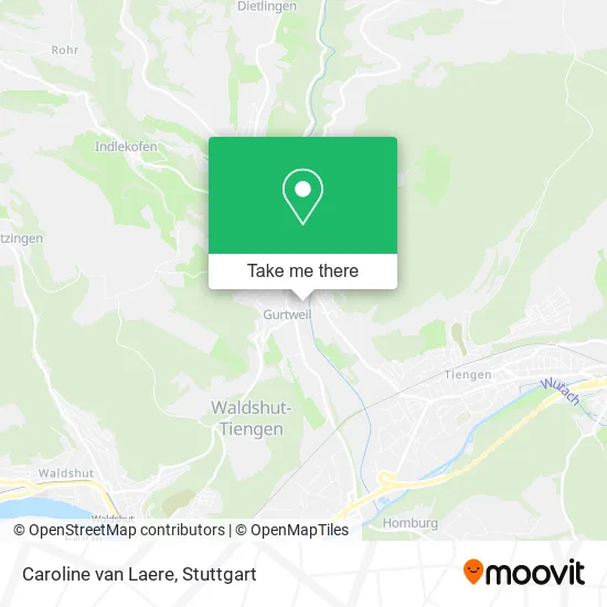 Карта Caroline van Laere