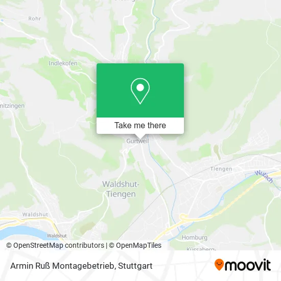 Карта Armin Ruß Montagebetrieb