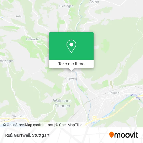 Карта Ruß Gurtweil