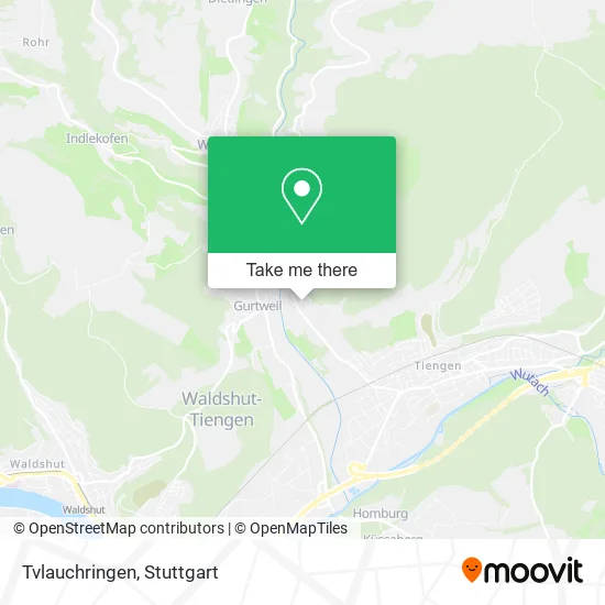 Карта Tvlauchringen