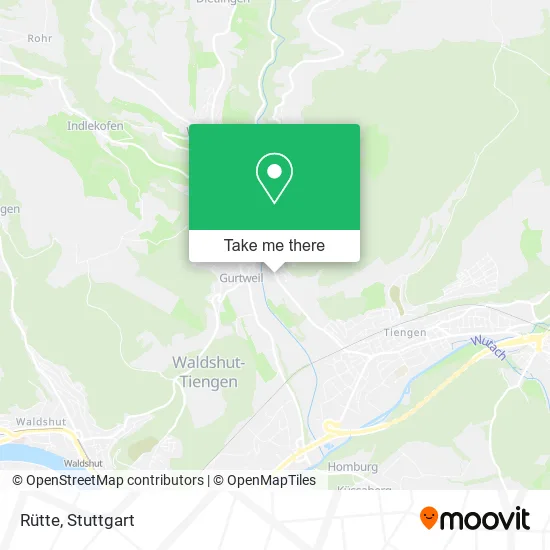 Карта Rütte