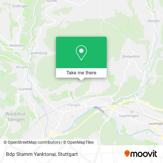 Bdp Stamm Yanktonai map