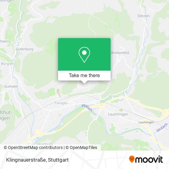 Klingnauerstraße map