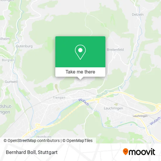 Карта Bernhard Boll