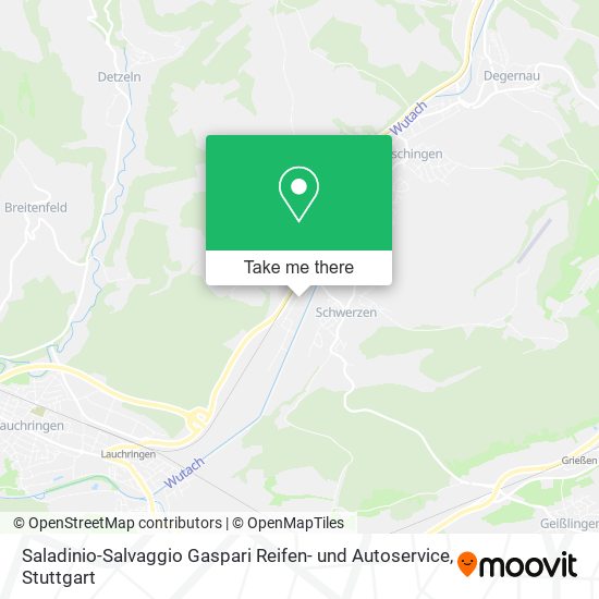 Saladinio-Salvaggio Gaspari Reifen- und Autoservice map