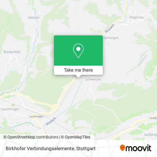 Карта Birkhofer Verbindungselemente