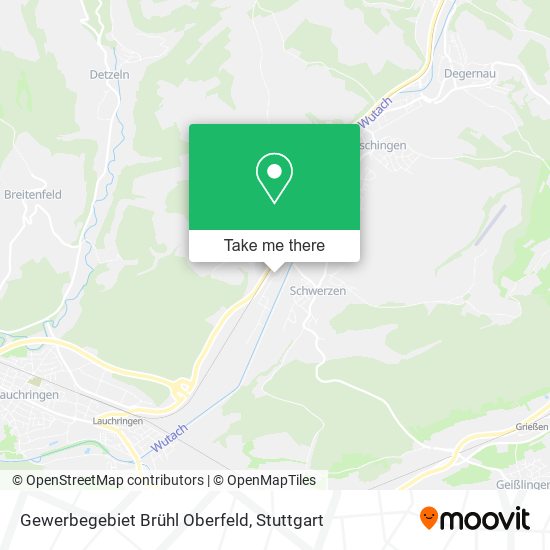 Карта Gewerbegebiet Brühl Oberfeld