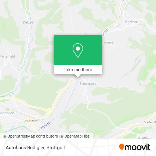 Autohaus Rudigier map