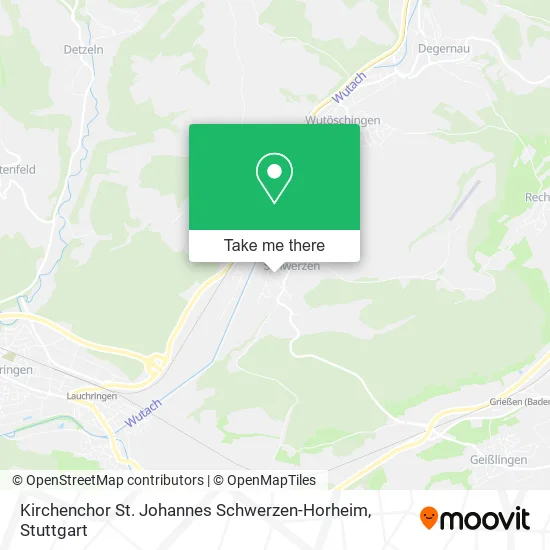 Карта Kirchenchor St. Johannes Schwerzen-Horheim