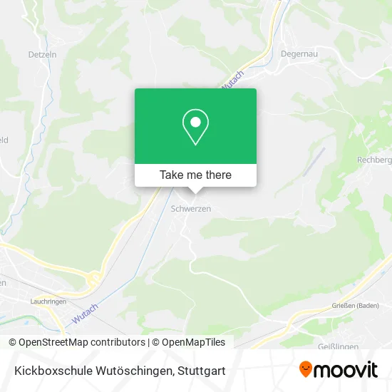 Карта Kickboxschule Wutöschingen