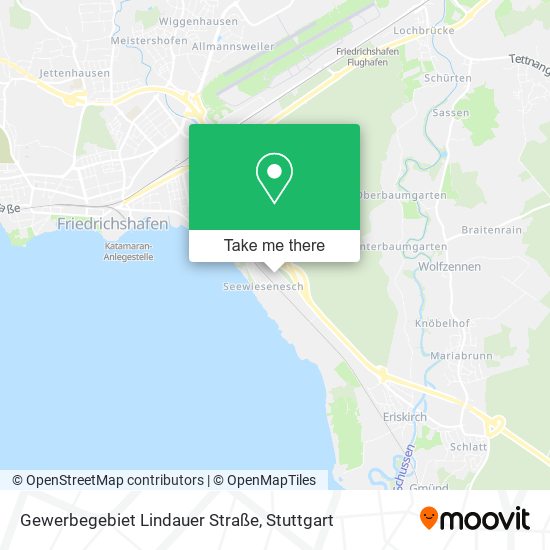 Gewerbegebiet Lindauer Straße map