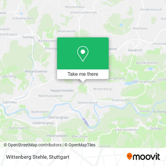 Карта Wittenberg Stehle