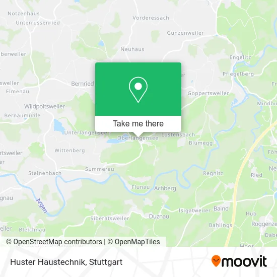 Huster Haustechnik map