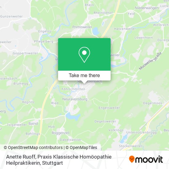 Anette Ruoff, Praxis Klassische Homöopathie Heilpraktikerin map