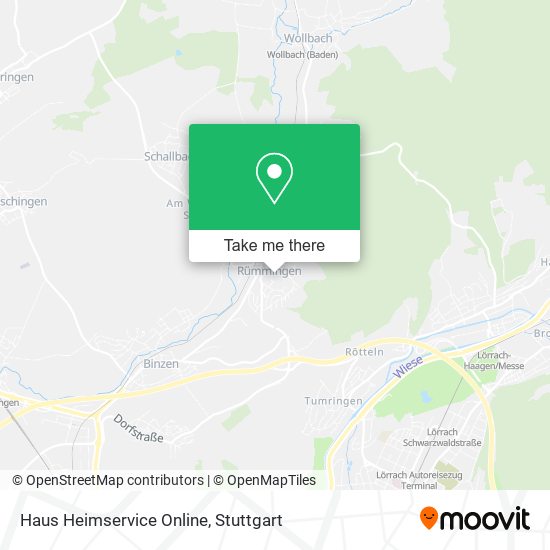Haus Heimservice Online map
