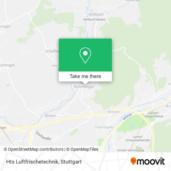 Hts Luftfrischetechnik map