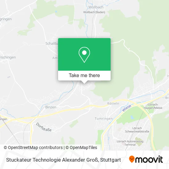 Карта Stuckateur Technologie Alexander Groß