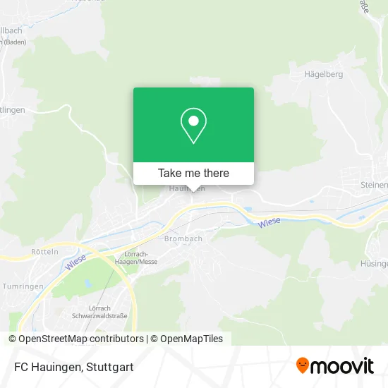 Карта FC Hauingen