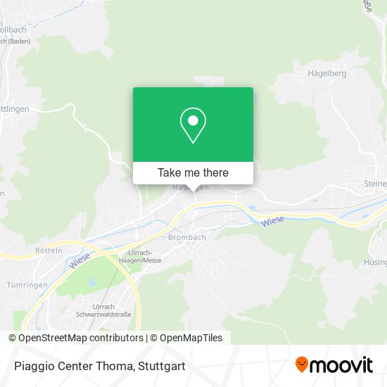 Piaggio Center Thoma map