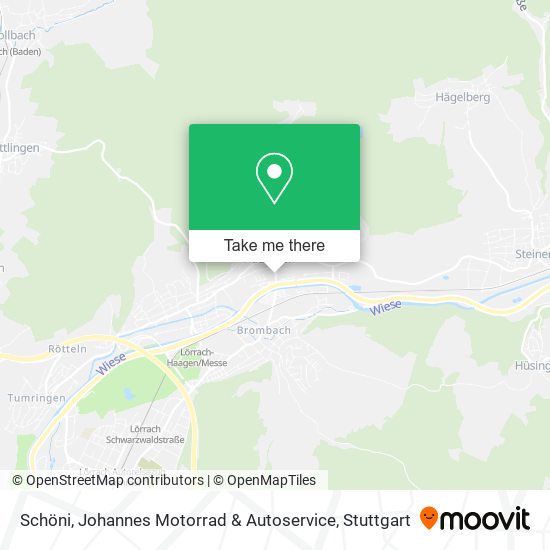 Schöni, Johannes Motorrad & Autoservice map