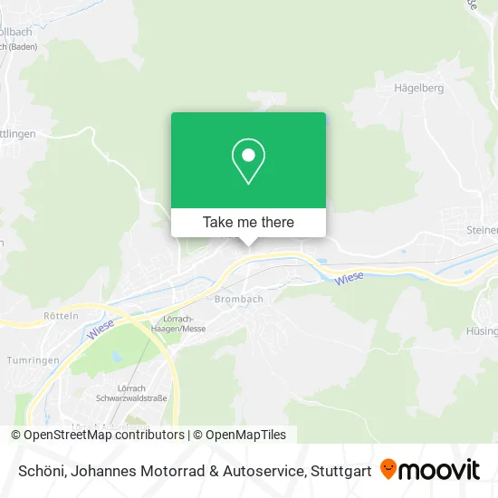 Карта Schöni, Johannes Motorrad & Autoservice