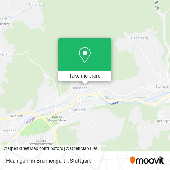 Карта Hauingen im Brunnengärtli