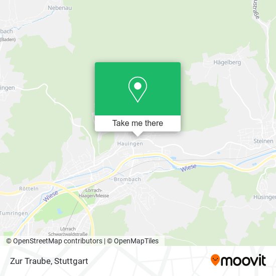 Карта Zur Traube