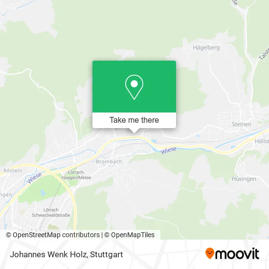 Карта Johannes Wenk Holz