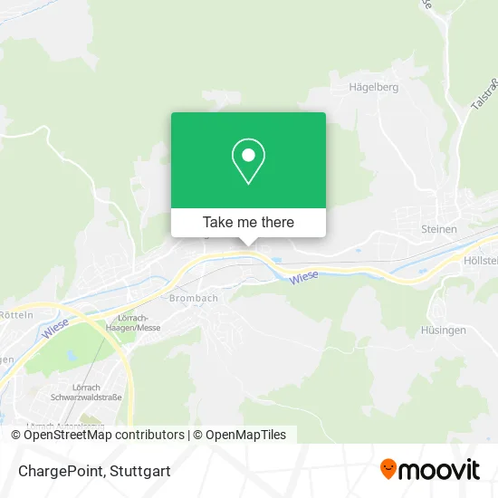 Карта ChargePoint