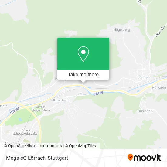 Карта Mega eG Lörrach