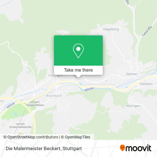 Die Malermeister Beckert map