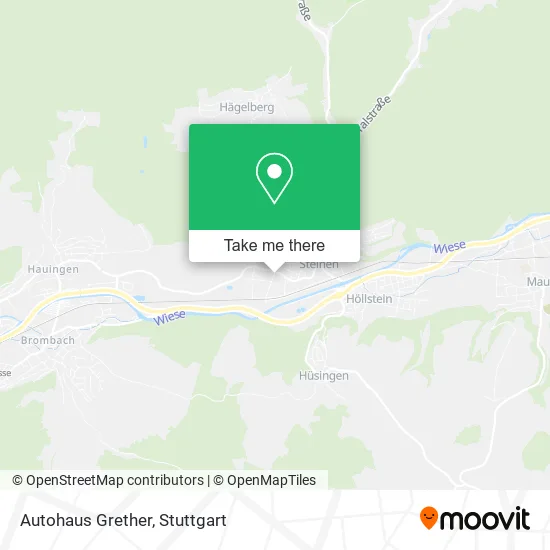Autohaus Grether map