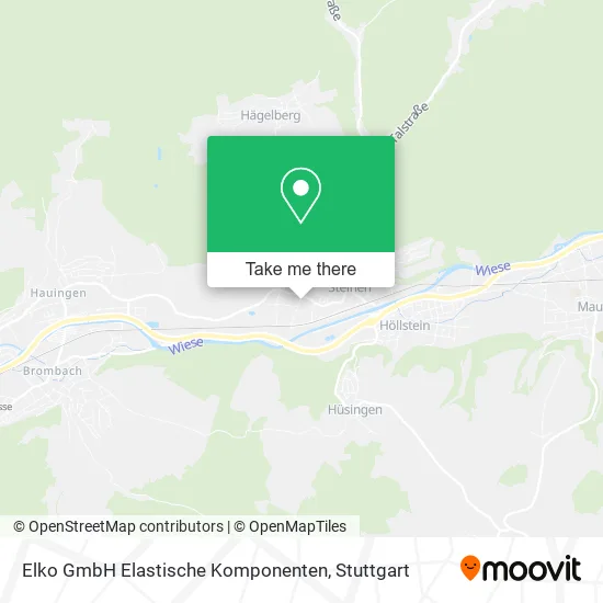 Карта Elko GmbH Elastische Komponenten