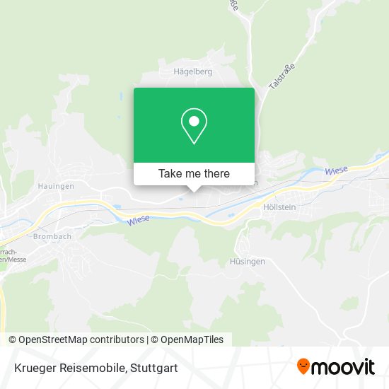 Krueger Reisemobile map