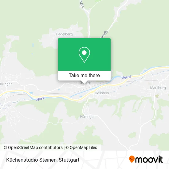 Карта Küchenstudio Steinen