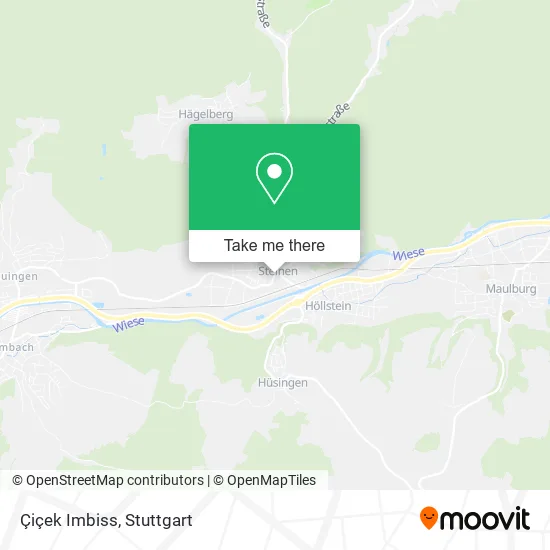 Карта Çiçek Imbiss