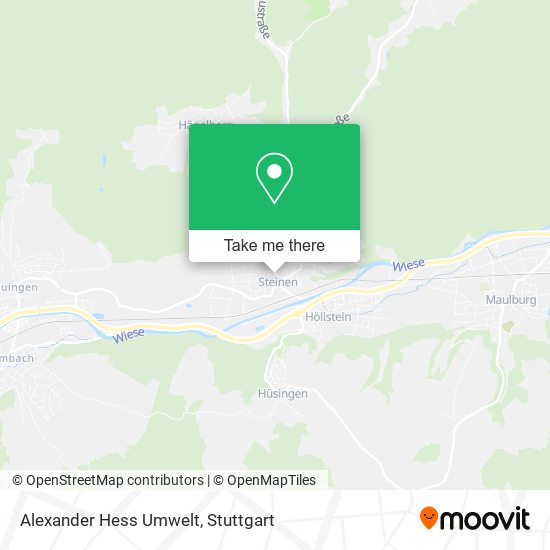 Alexander Hess Umwelt map