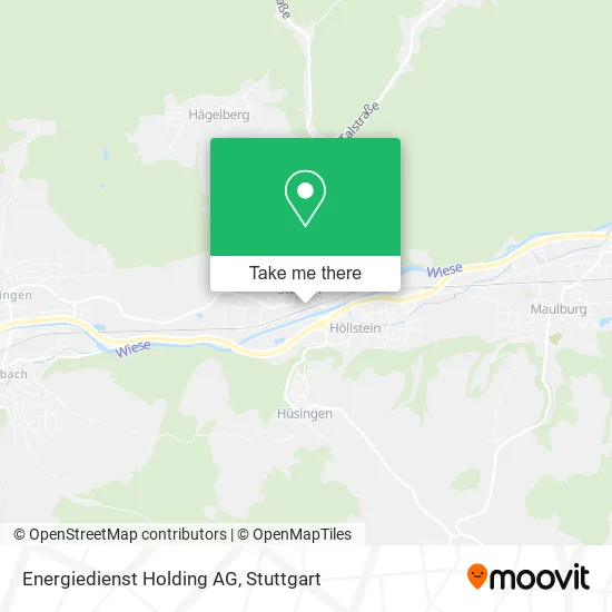 Карта Energiedienst Holding AG