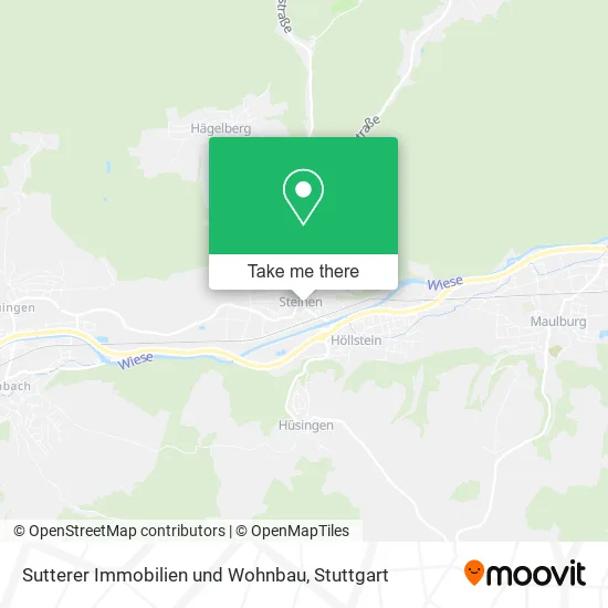 Карта Sutterer Immobilien und Wohnbau