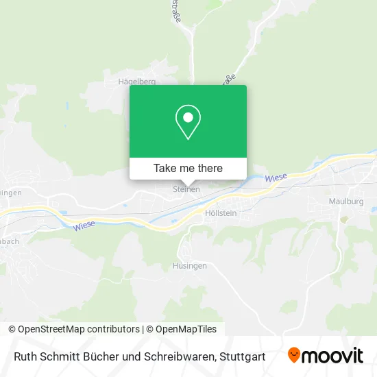 Карта Ruth Schmitt Bücher und Schreibwaren