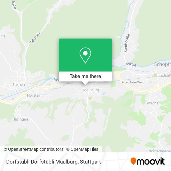 Карта Dorfstübli Dorfstübli Maulburg