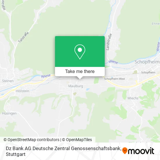 Карта Dz Bank AG Deutsche Zentral Genossenschaftsbank