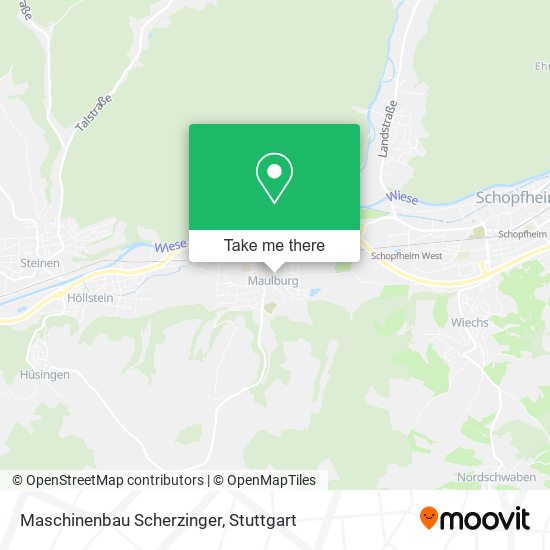 Maschinenbau Scherzinger map